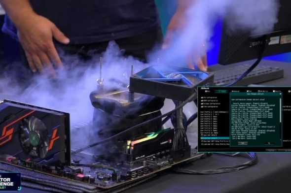 8,2 GHz: el loco overclocking de Intel de un Core i9-13900K