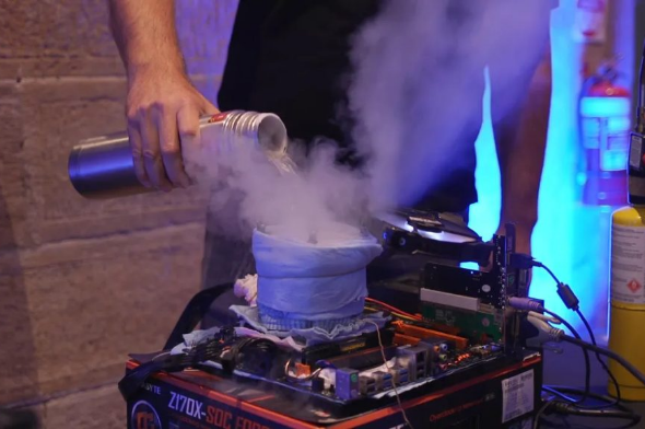 Record-breaking Intel Core i9-14900K overclocked to over 9 GHz