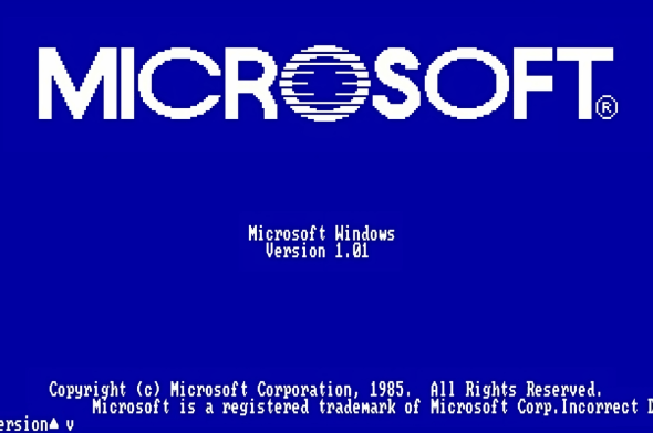 40 years ago, Microsoft released the first version of Windows