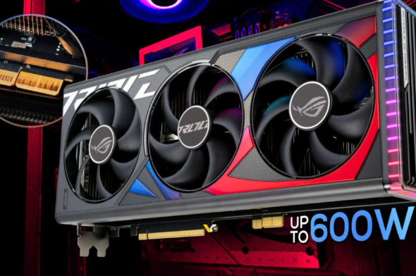 ASUS تعلن عن بطاقة GeForce RTX 4090 بدون كابل طاقة واحد: خدعة سحرية حقيقية!